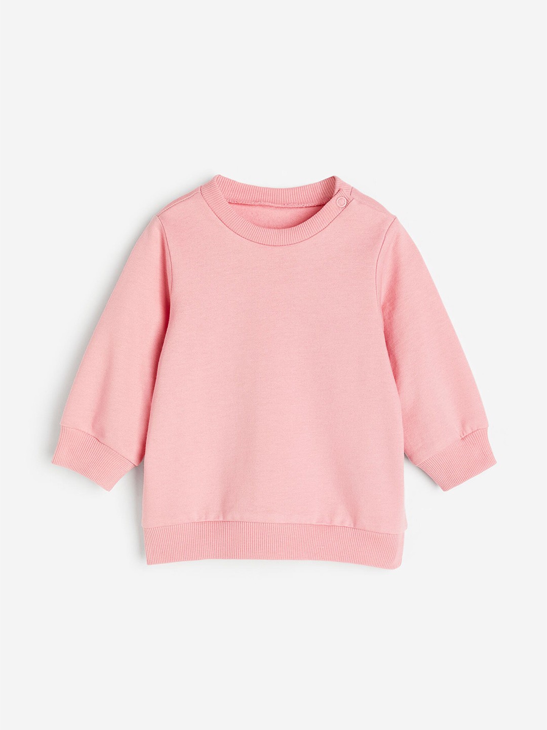 

H&M Girls Cotton Sweatshirt, Pink