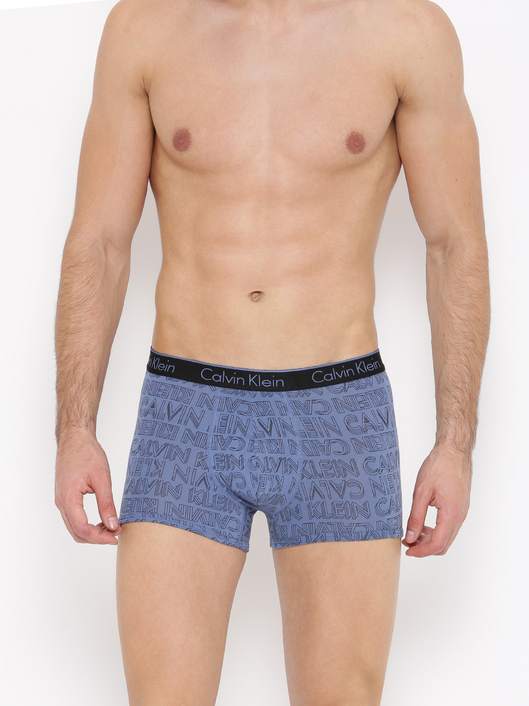

Calvin Klein Underwear Blue Printed Trunk - U85021FO