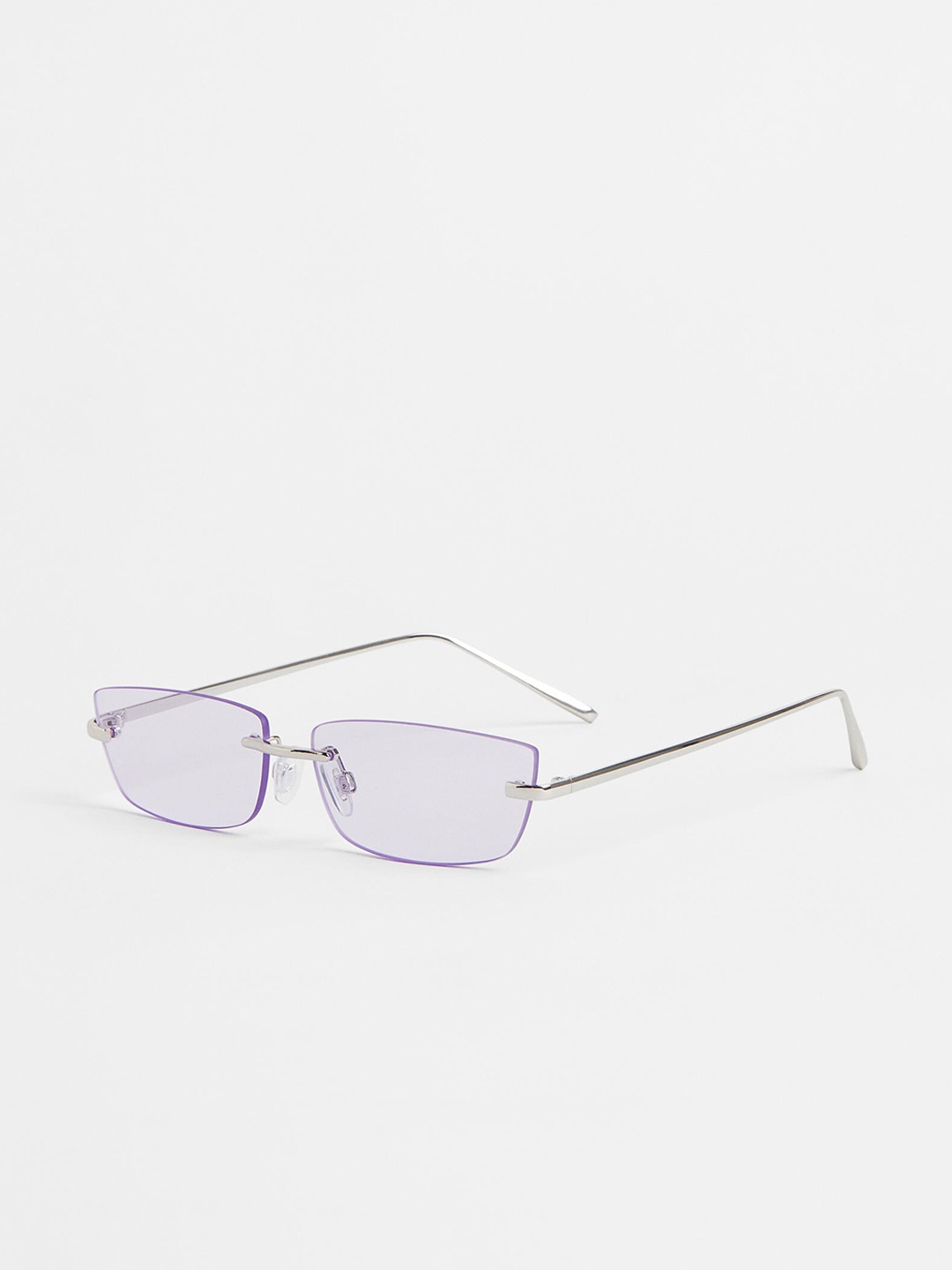 

H&M Men Rimless Sunglasses 1073799001, Purple