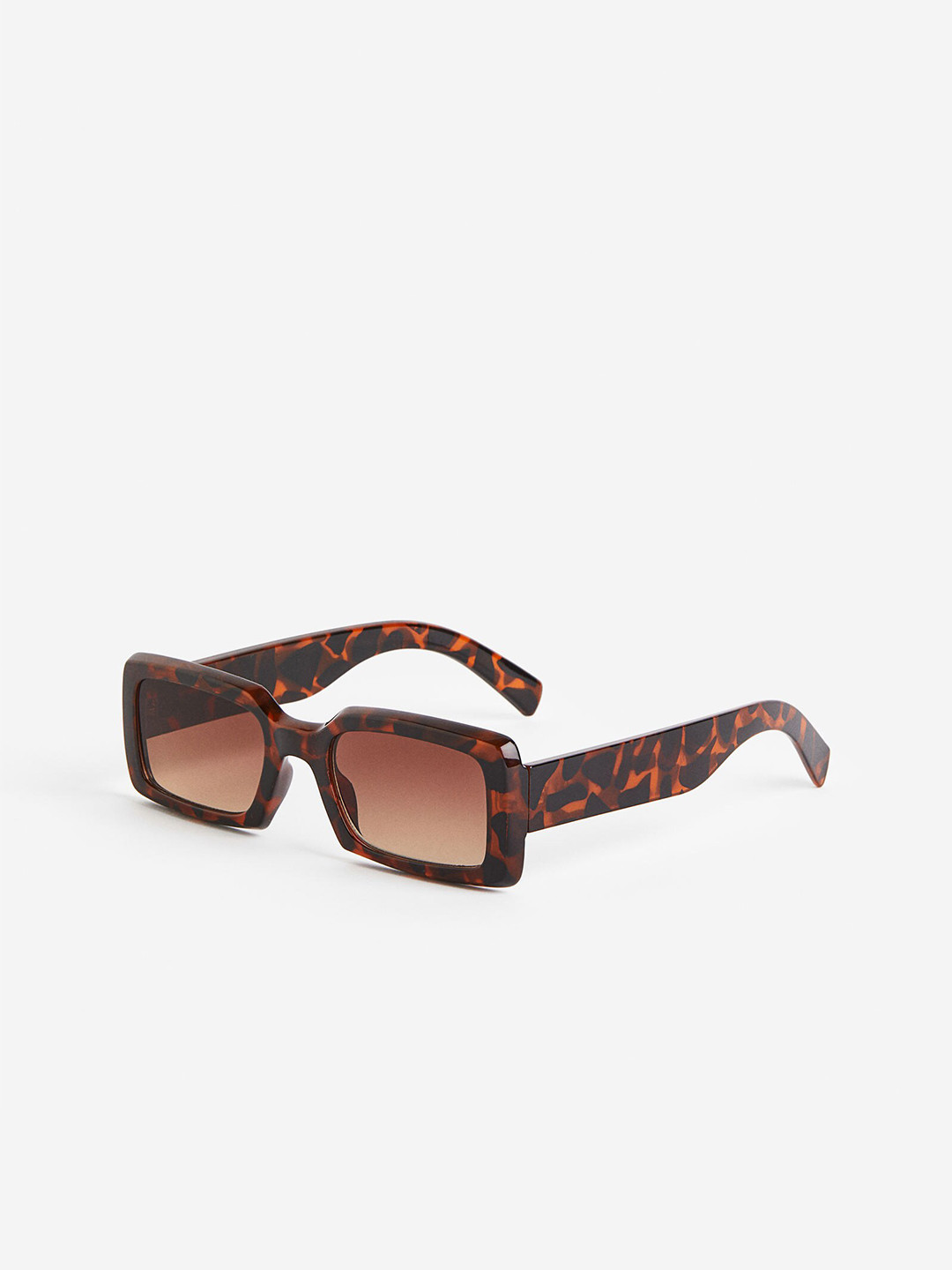

H&M Men Rectangular Sunglasses 1148016002, Brown