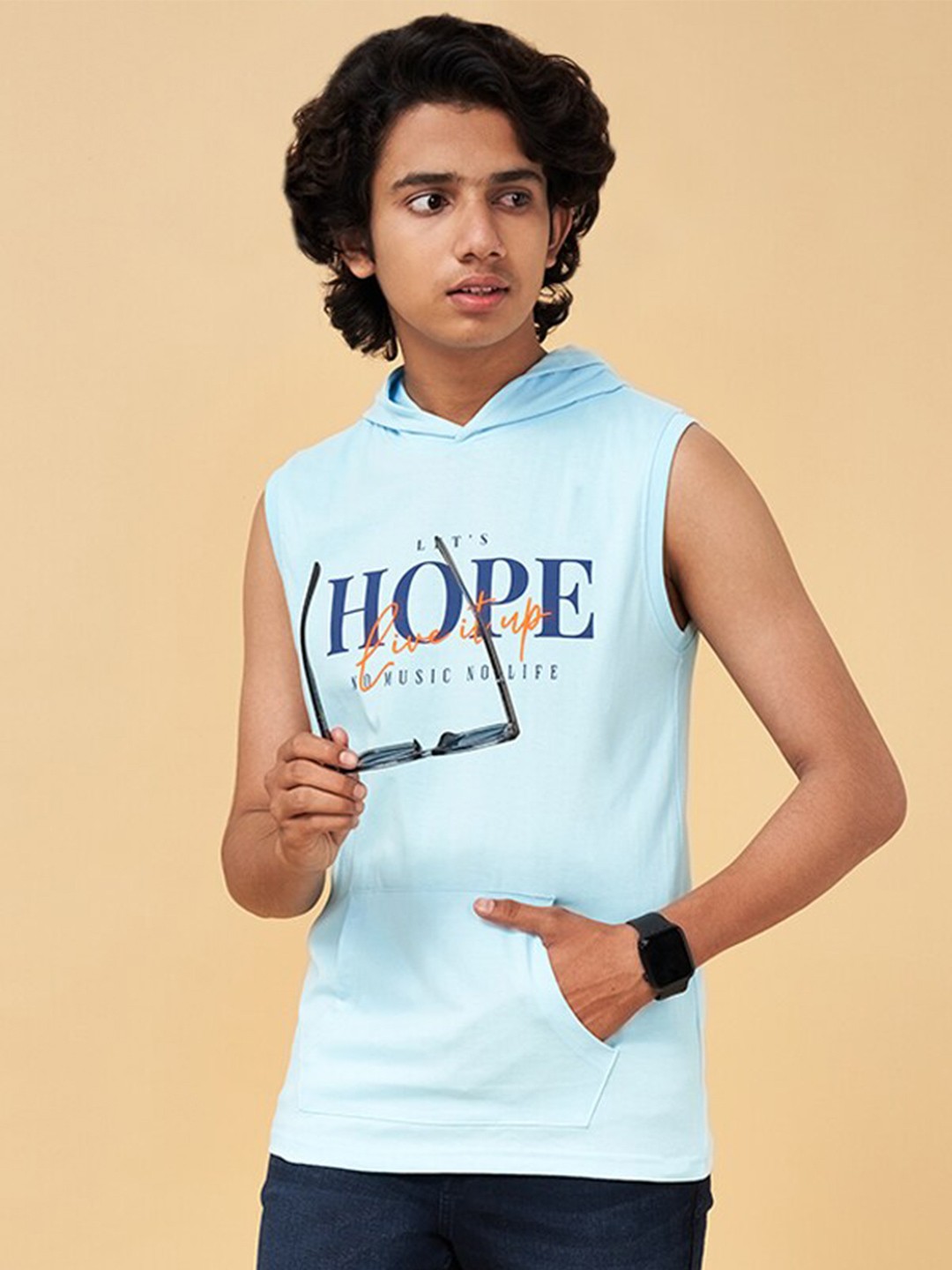 

Coolsters by Pantaloons Boys Typography Printed Cotton T-Shirt, Blue