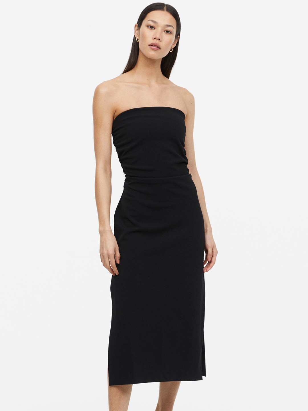 

H&M Bandeau Dress, Black