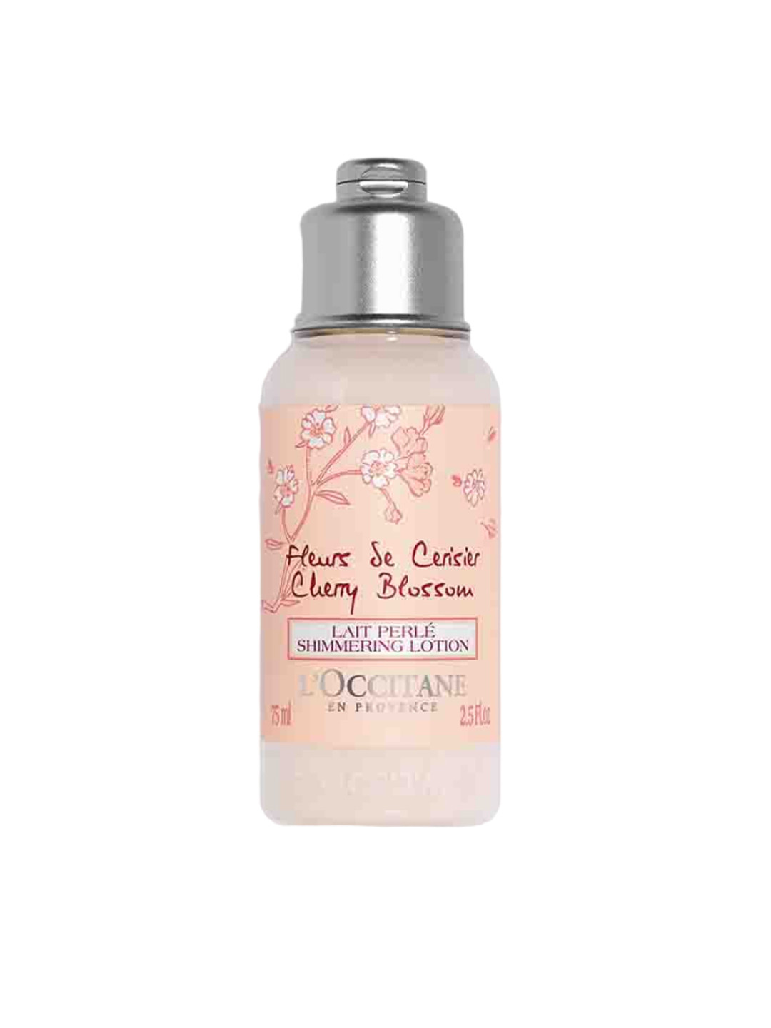 

LOccitane En Provence Cherry Blossom Shimmering Lotion-75 ml, White