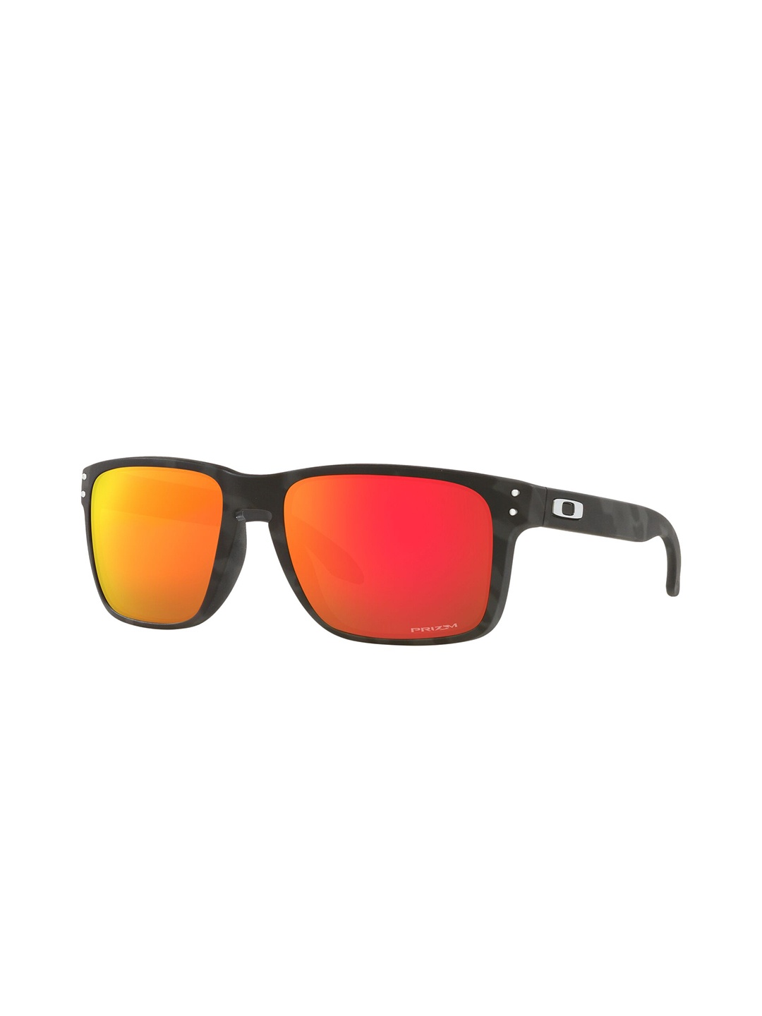 

OAKLEY Men UV Protected Red Lens Square Sunglasses - 0OO941794172959, Black