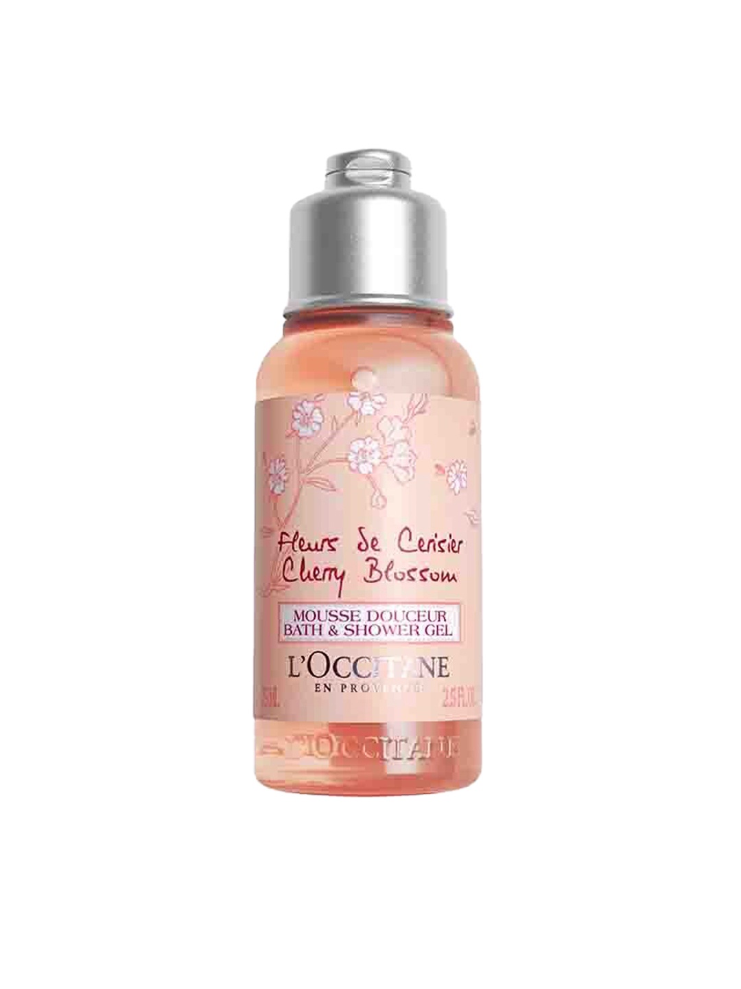 

LOccitane en Provence Cherry Blossom Shower Gel 75ml, White