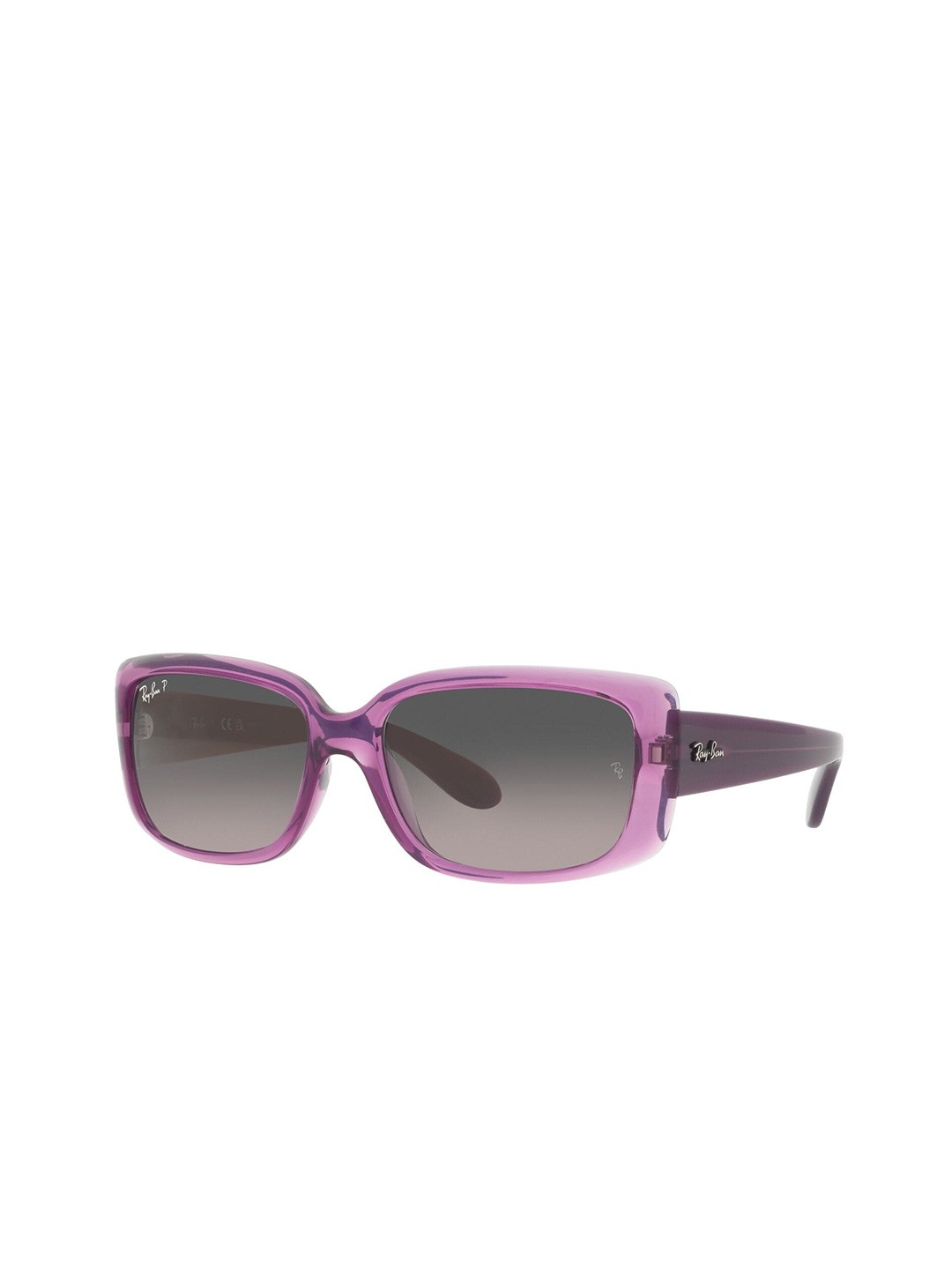 

Ray-Ban Women Polarized Grey Lens Pillow Sunglasses - 0RB43896443M358