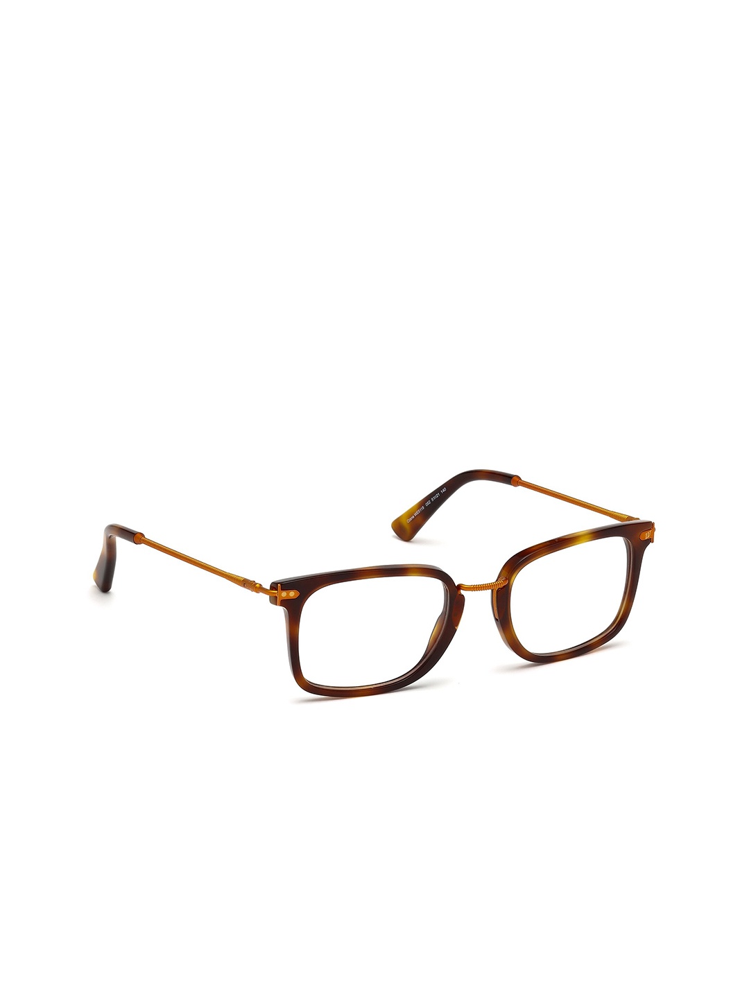 

WEB EYEWEAR Women Abstract printed Full Rim Square Frames WE5118 51 052, Brown