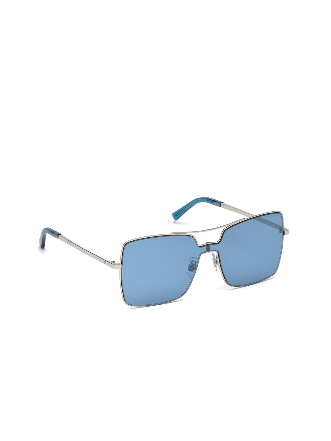 

WEB EYEWEAR Women Square Sunglasses With UV Protected Lens WE0201 00 16X, Blue