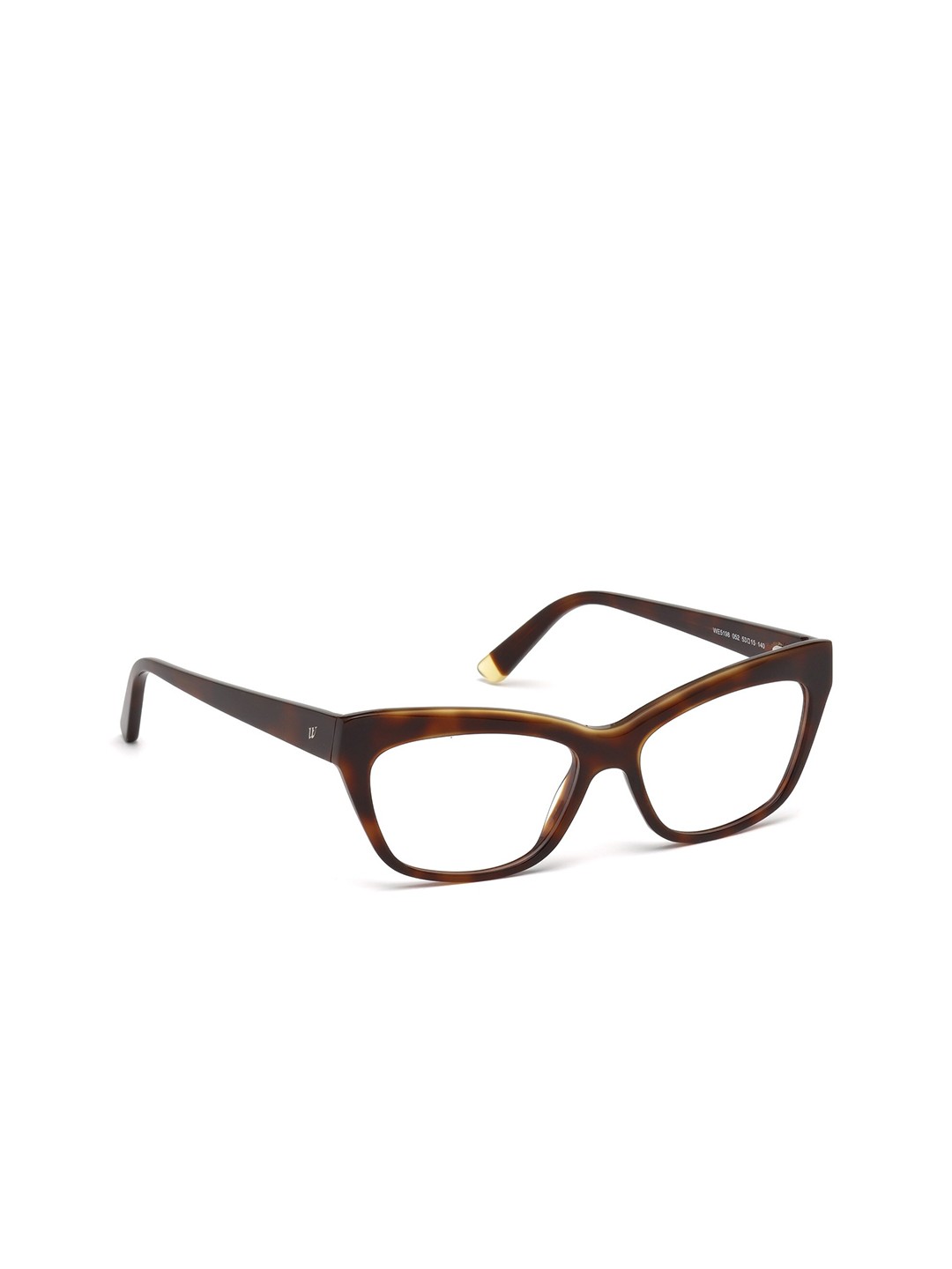 

WEB EYEWEAR Women Abstract Full Rim Cateye Frames WE5198 53 052, Brown