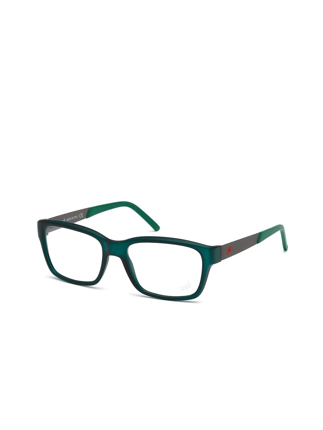 

WEB EYEWEAR Men Full Rim Square Frames WE5128 53 097, Green