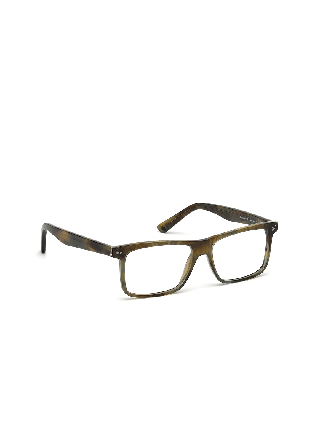 

WEB EYEWEAR Men Abstract Full Rim Square Frames WE5120 54 056, Brown