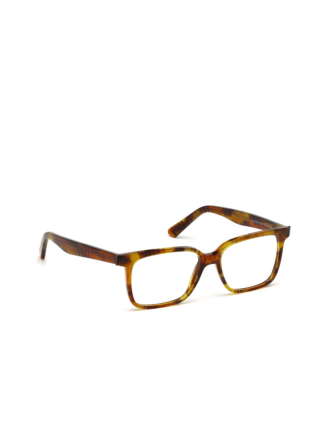 

WEB EYEWEAR Women Abstract Full Rim Square Frames WE5119 53 054, Brown