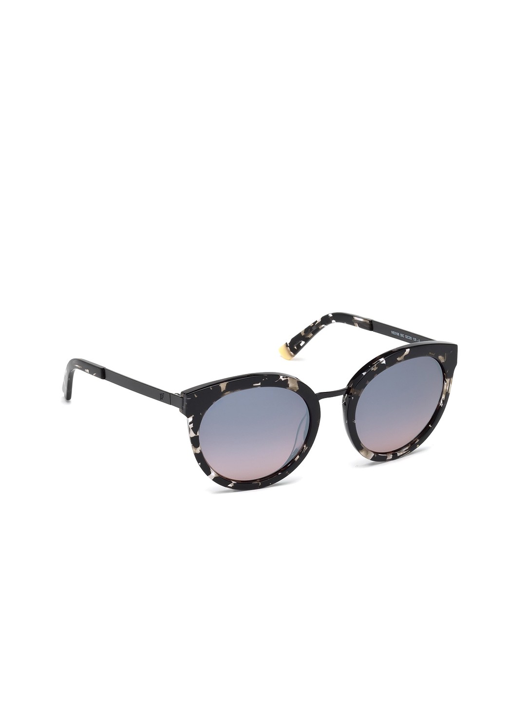 

WEB EYEWEAR Women Round Sunglasses With UV Protected Lens WE0196 52 55C, Grey