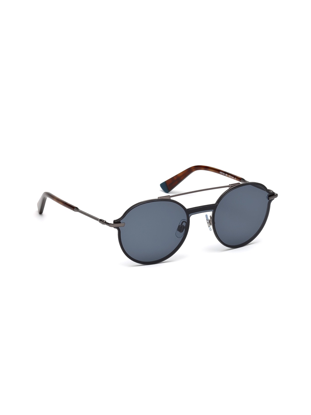 

WEB EYEWEAR Round Sunglasses With UV Protected Lens WE0194 00 08V, Blue
