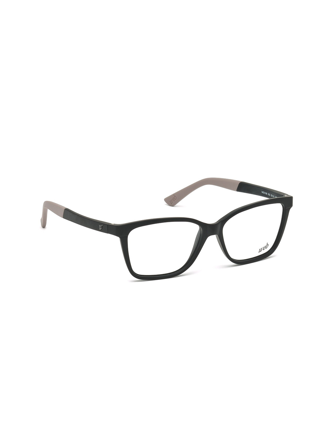 

WEB EYEWEAR Women Full Rim Square Frames, Black