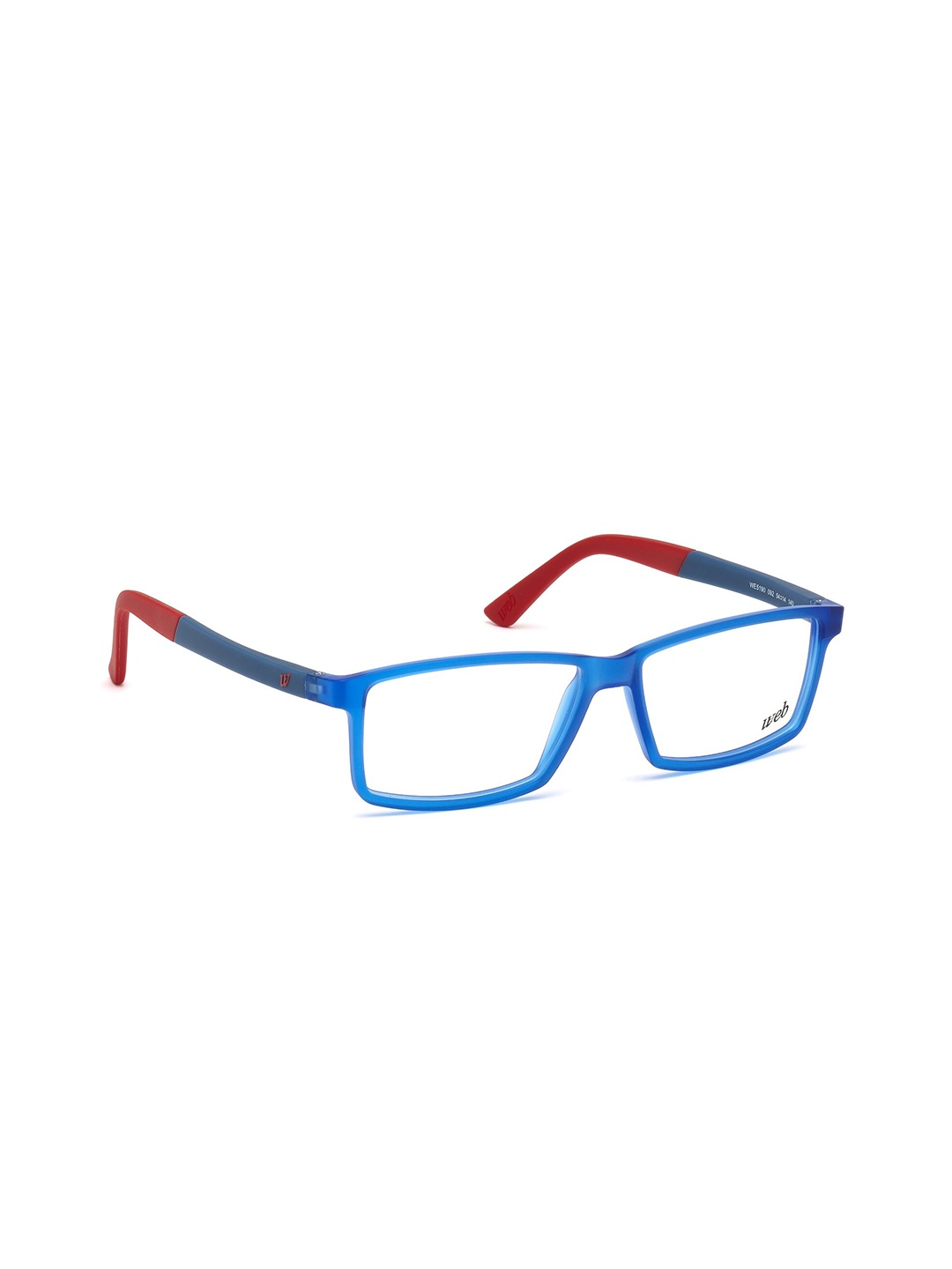 

WEB EYEWEAR Men Full Rim Rectangle Frames WE5190 54 092, Blue