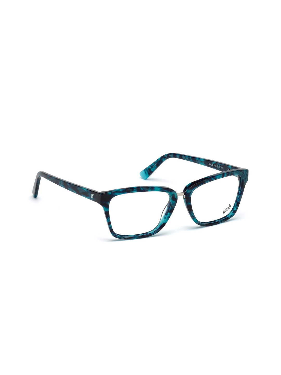 

WEB EYEWEAR Women Full Rim Square Frames, Blue