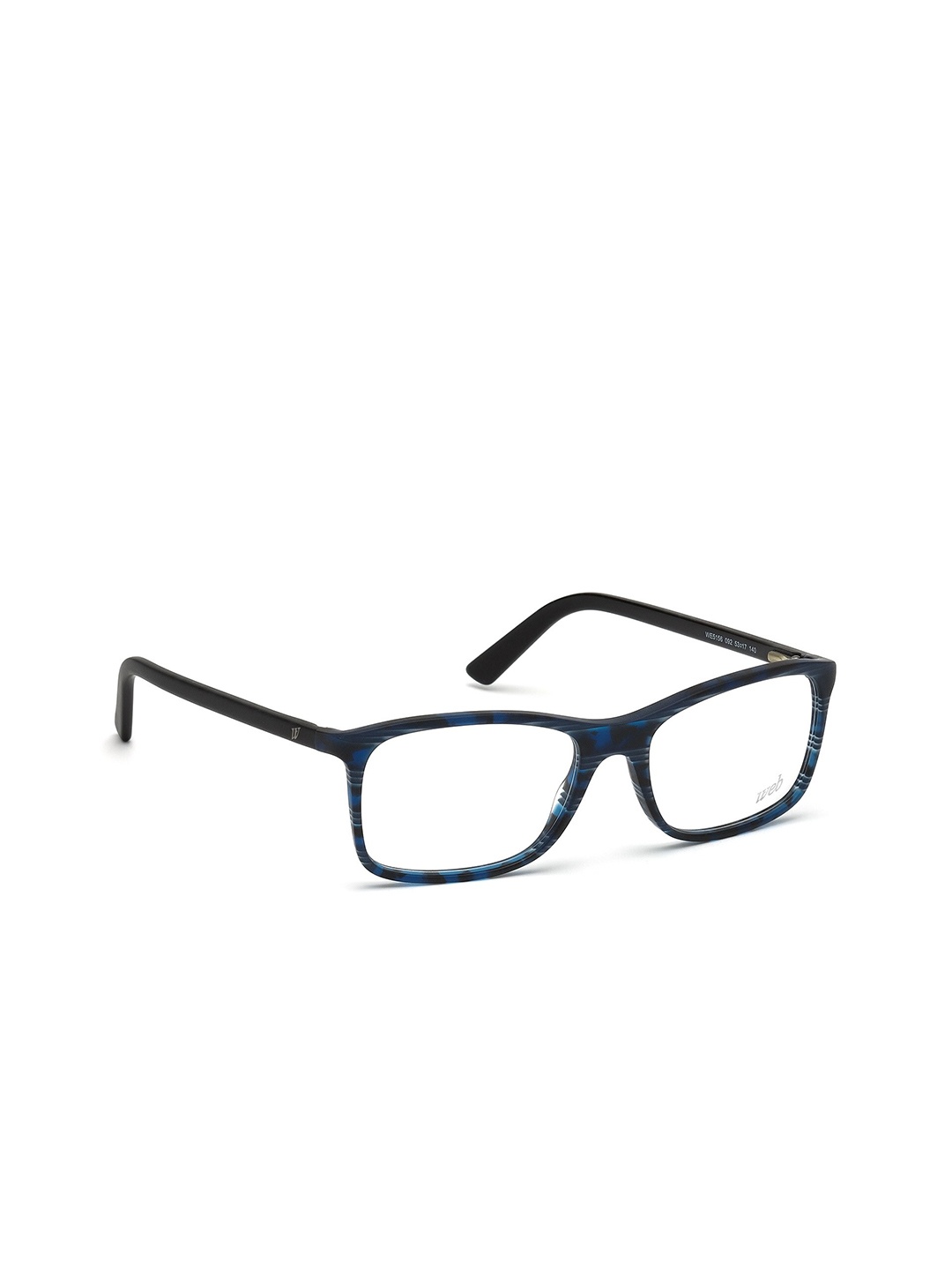 

WEB EYEWEAR Men Full Rim Rectangle Frames WE5196 50 056, Blue