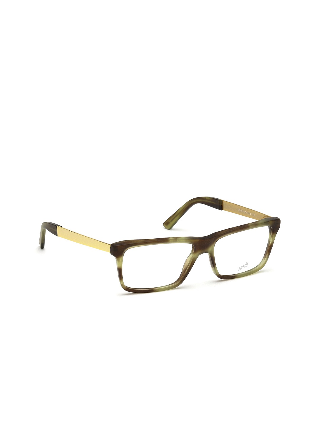 

WEB EYEWEAR Men Full Rim Rectangle Frames WE5150 55 097, Beige