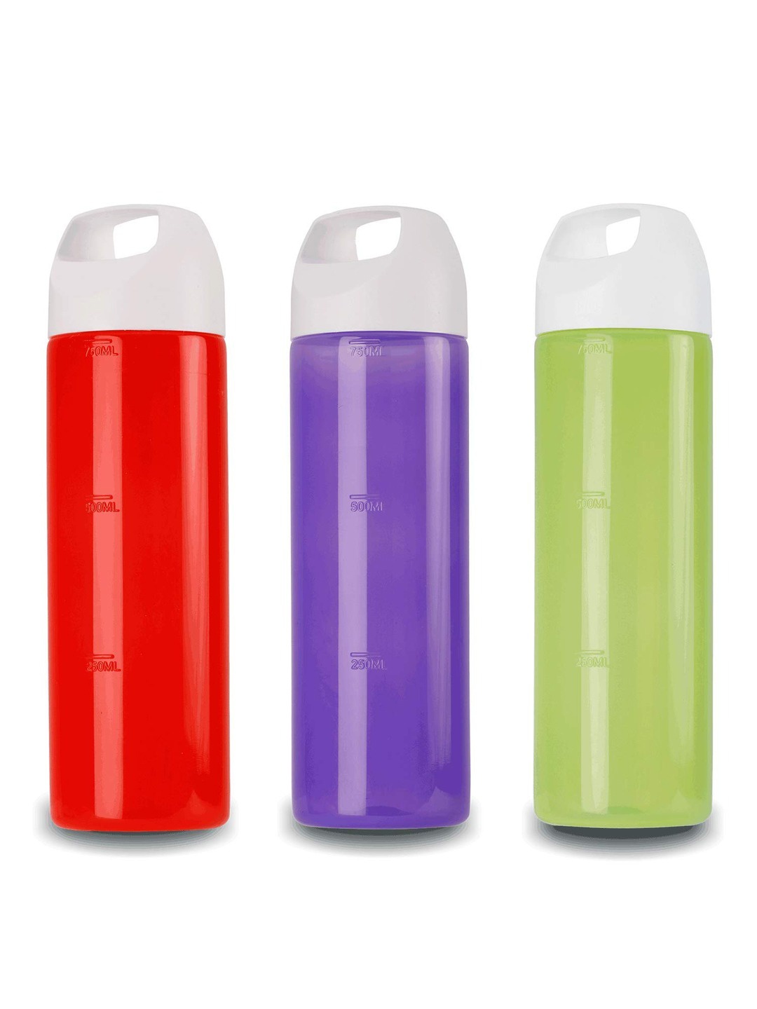 

SOPL-OLIVEWARE Red & Purple 3-Pieces Odour Less Water Bottles 750 ml