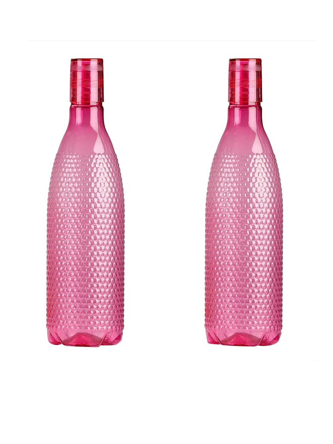 

SOPL-OLIVEWARE Pink 2 Pieces Transparent Water Bottle 1L