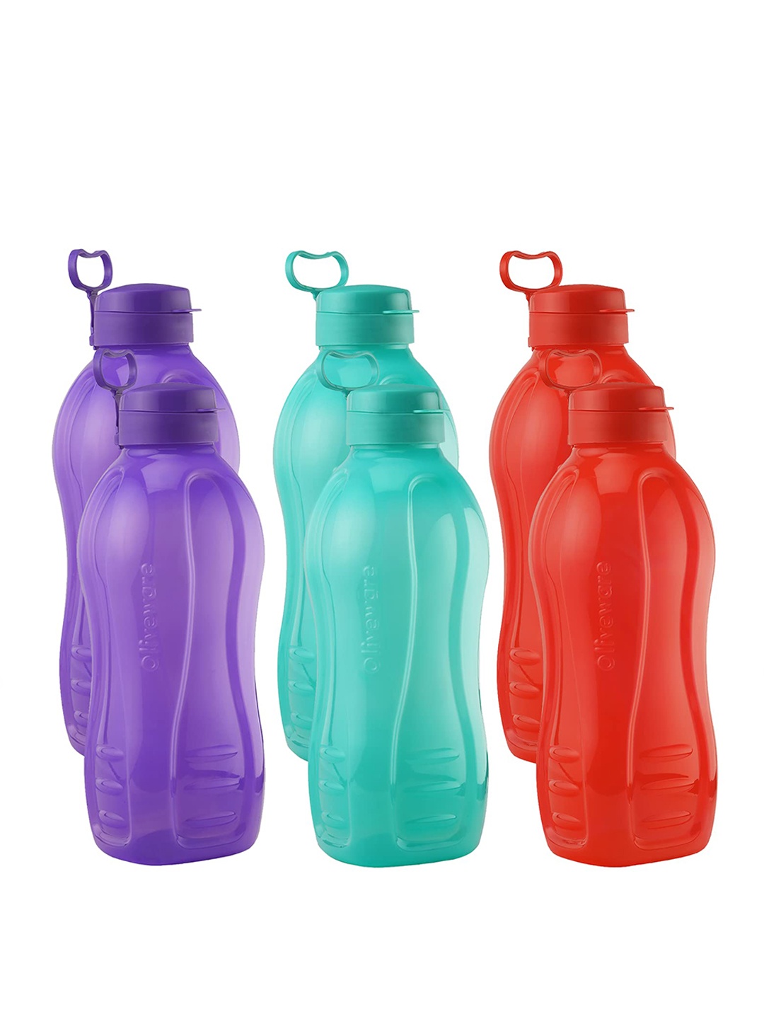 

SOPL-OLIVEWARE Red & Green 6-Pieces Liquid Tight Water Bottle 2L Each