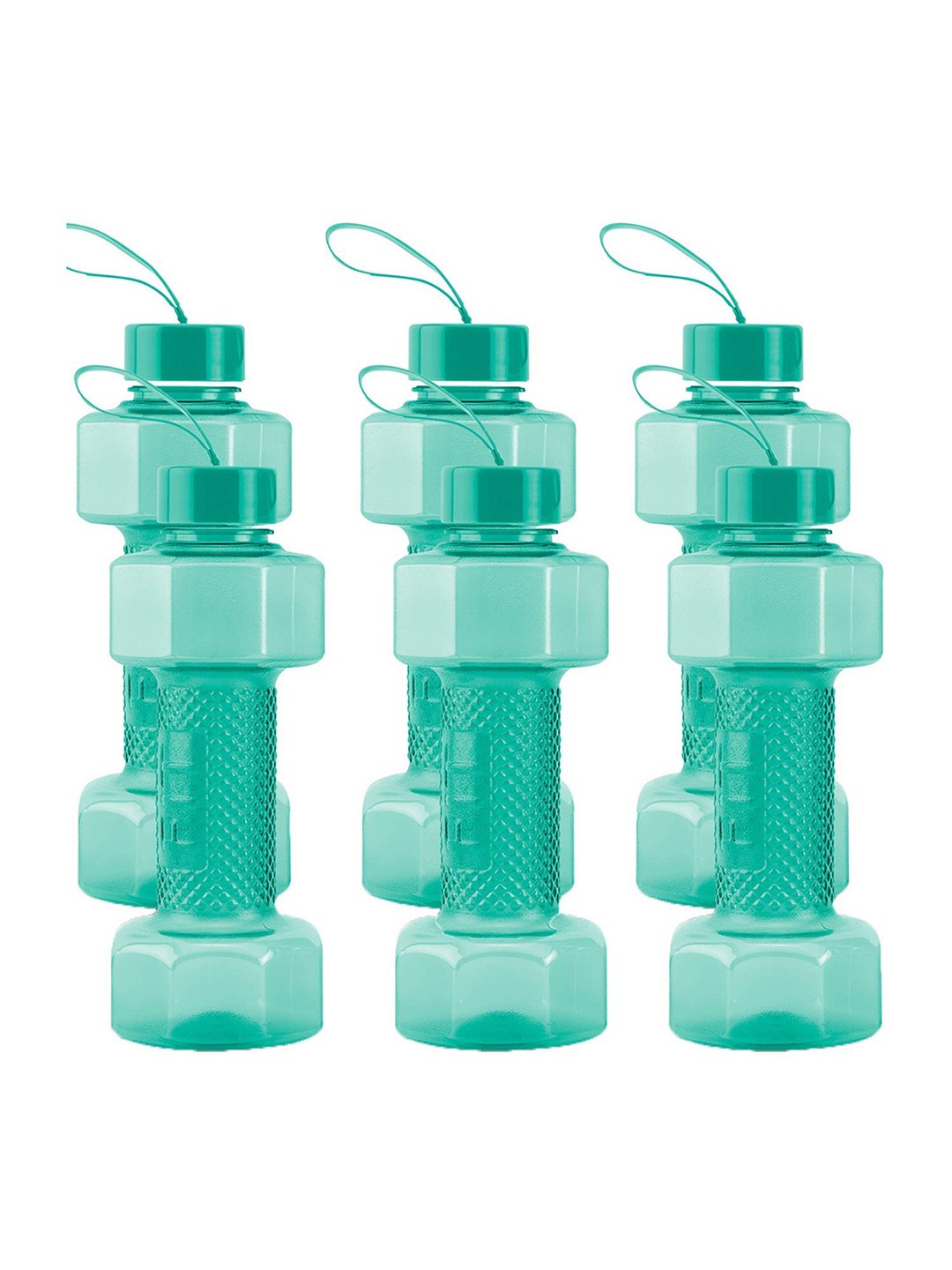 

SOPL-OLIVEWARE Green 6 Pieces Water Bottle 750 ml Each