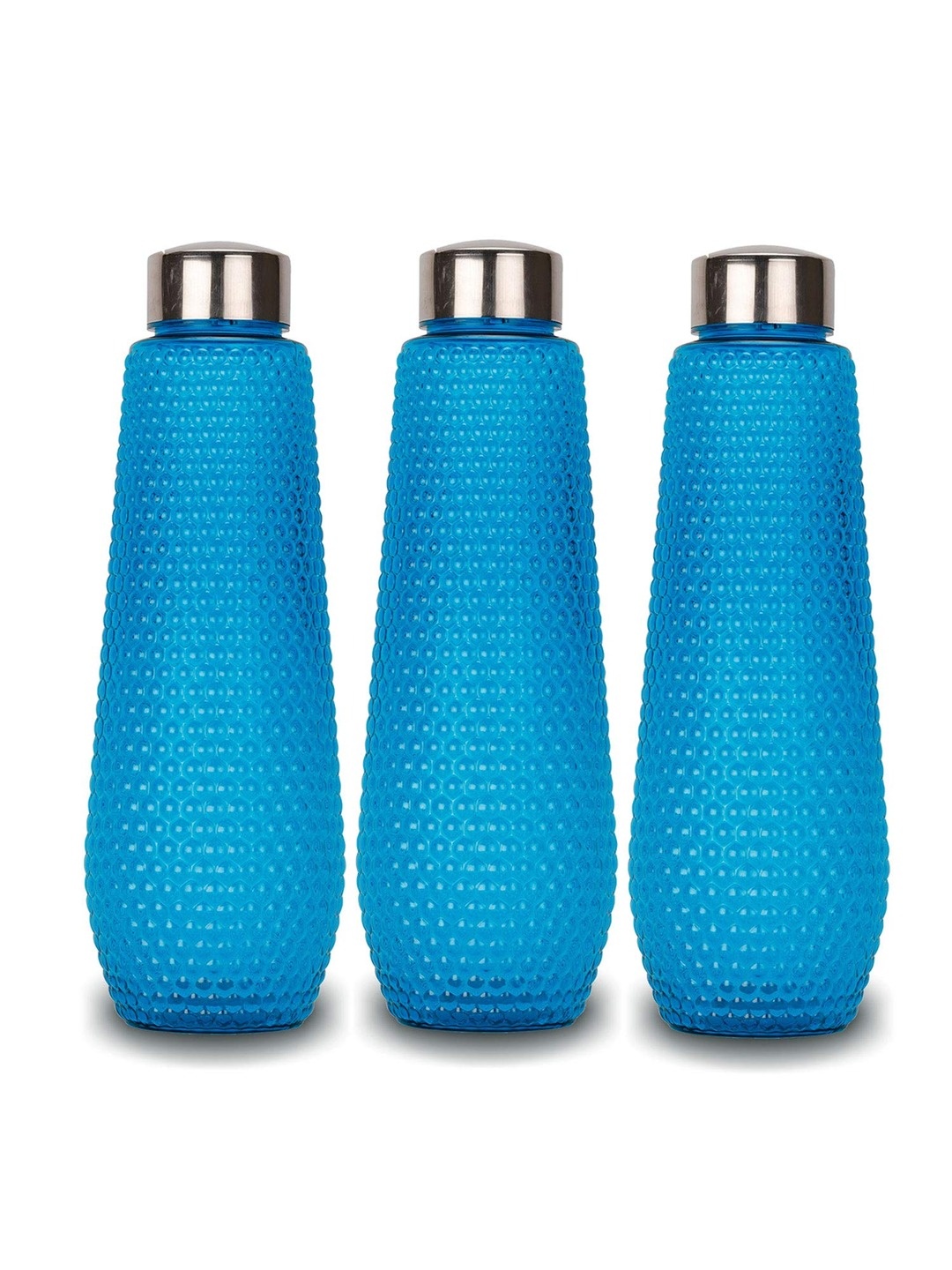 

SOPL-OLIVEWARE Blue 3 Pieces Transparent Water Bottle 1L