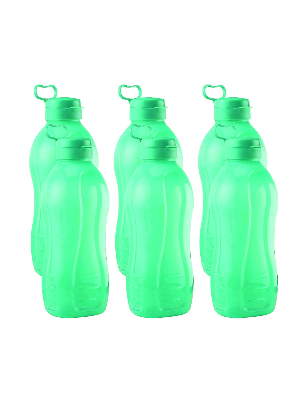 

SOPL-OLIVEWARE Blue 6-Pieces Refrigerator Safe Water Bottles 2L