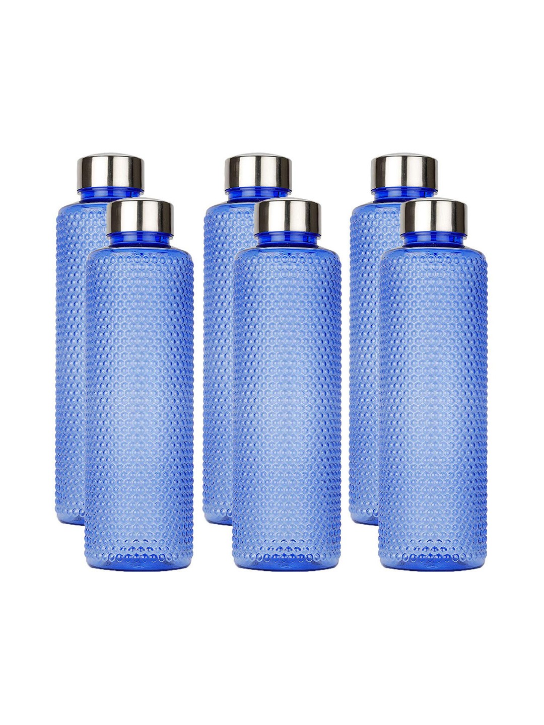 

SOPL-OLIVEWARE Blue 6 Pieces Air Tight Water Bottles 1L Each, Violet