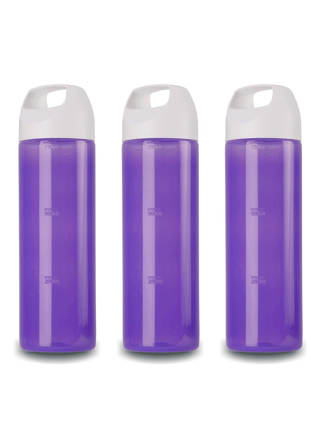 

SOPL-OLIVEWARE Violet 3-Pieces Air-Tight & Refrigerator Safe Water Bottles 1000 ml Each