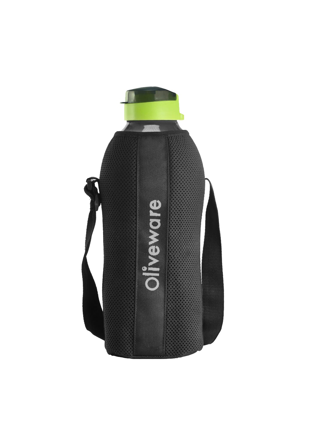 

SOPL-OLIVEWARE Black & Green Spill Proof Water Bottles 2L