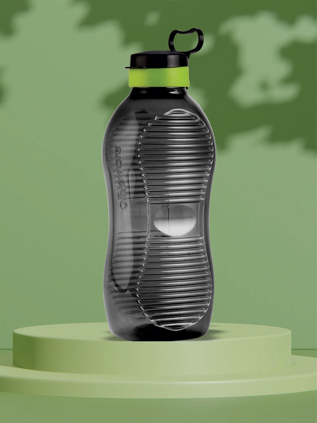 

SOPL-OLIVEWARE Black & Green Textured Water Bottle 2 L