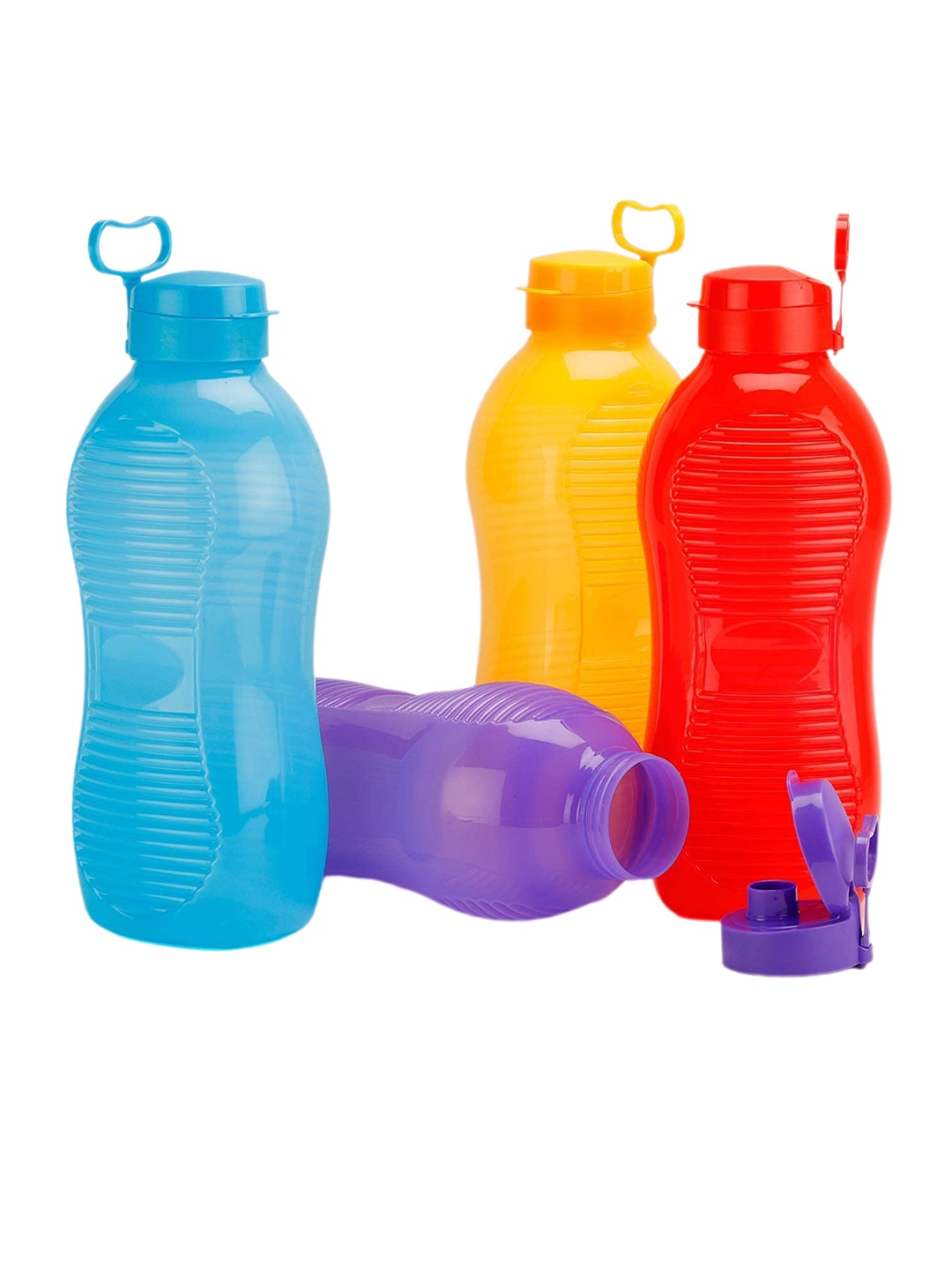 

SOPL-OLIVEWARE Red 2-Pieces Air-Tight & Refrigerator Safe Water Bottles 2L