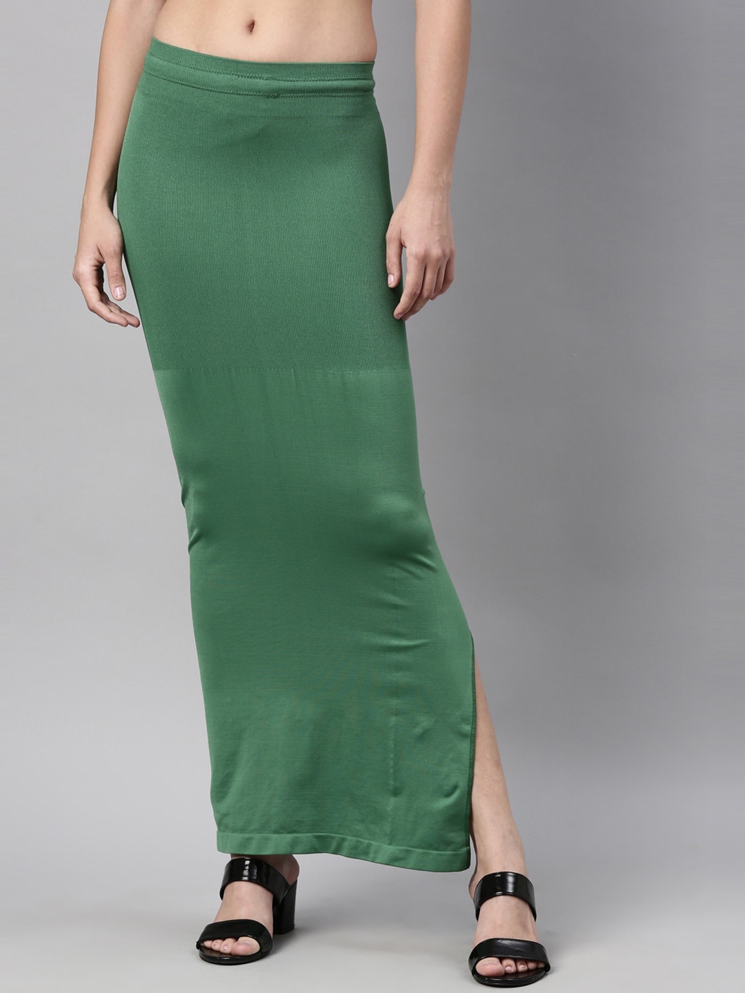 

GOLDSTROMS Women Saree Shapewear, Green