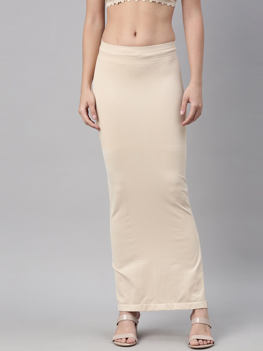 

GOLDSTROMS Women Saree Shapewear, Beige