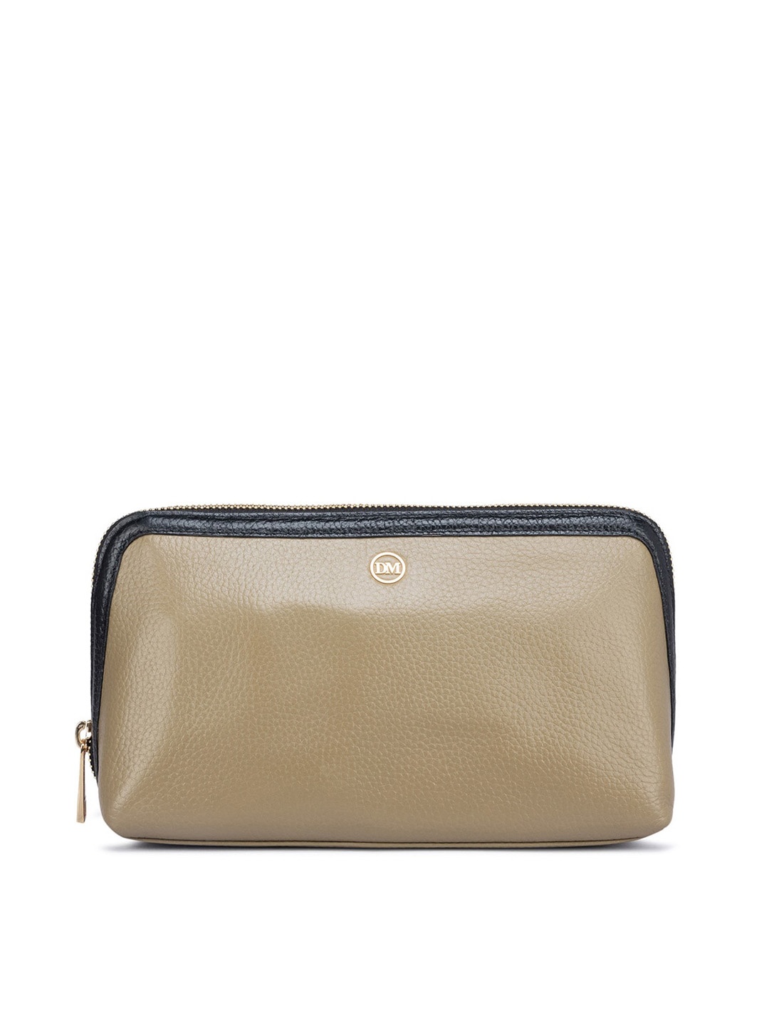

Da Milano Textured Leather Travel Accessory, Beige