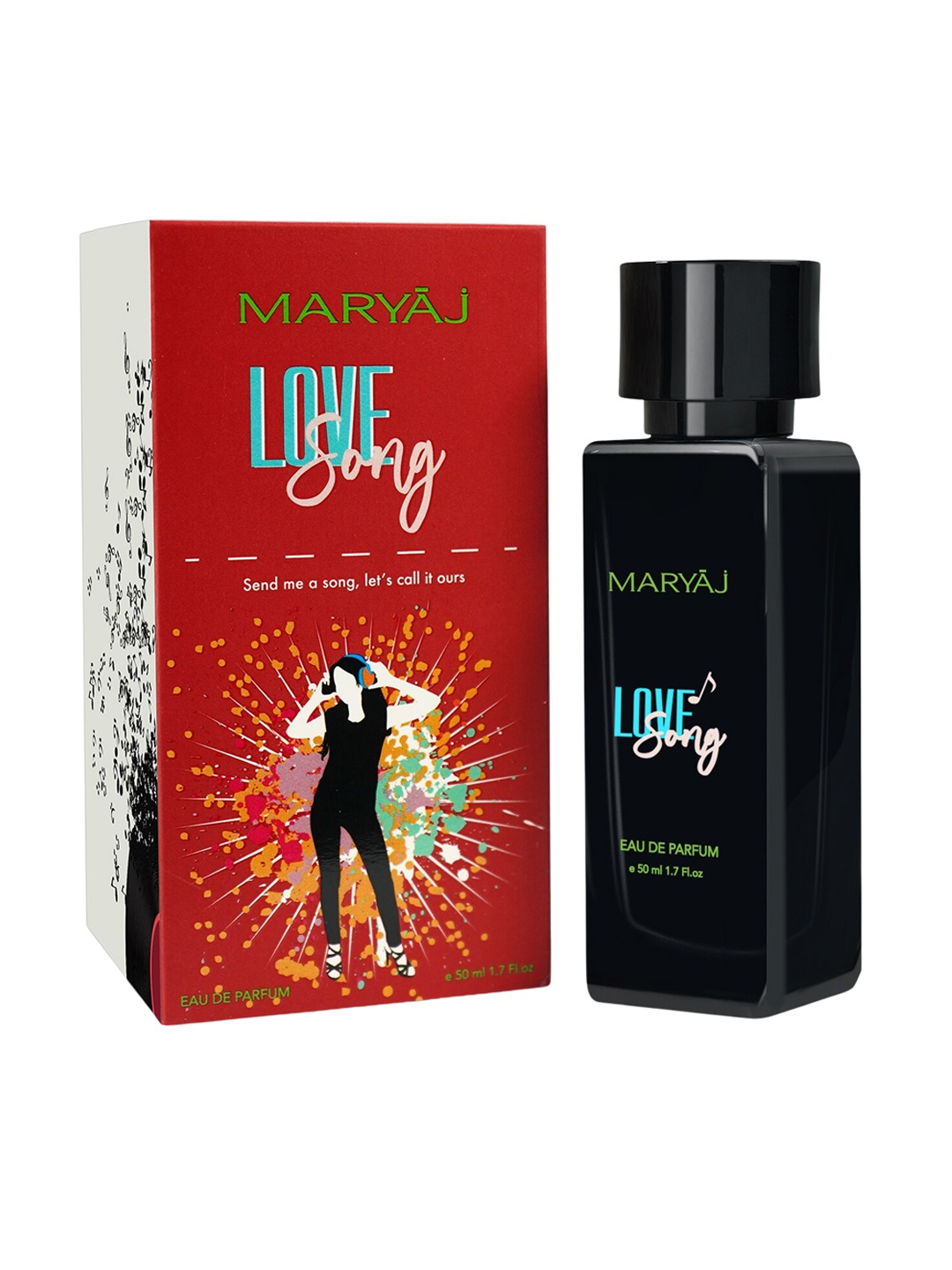

Maryaj Love Song Women Eau De Parfum-50ml, Black