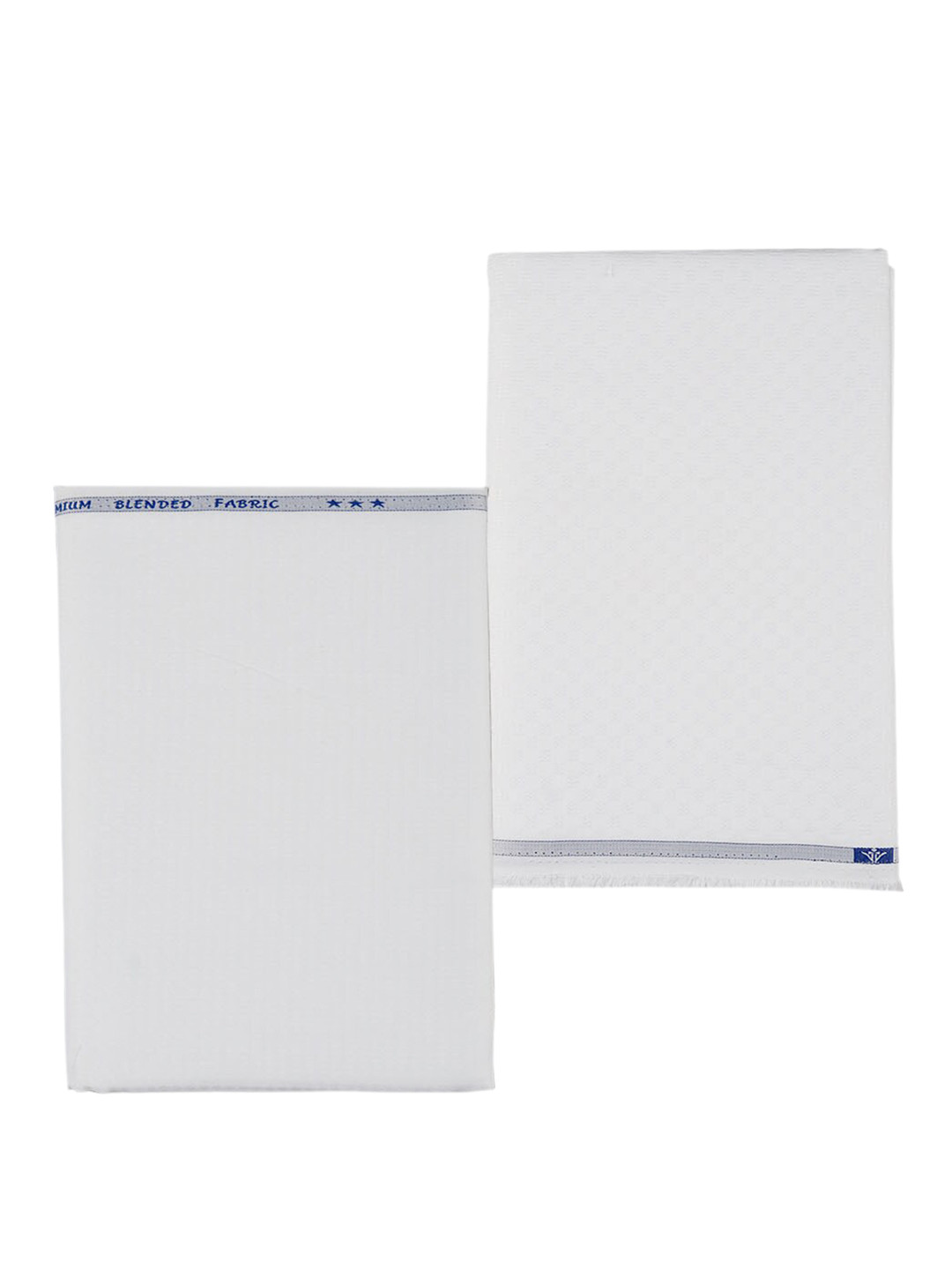 

Ramraj Men Pack Of 2 Pure Cotton Shirt Clothing Fabric, White