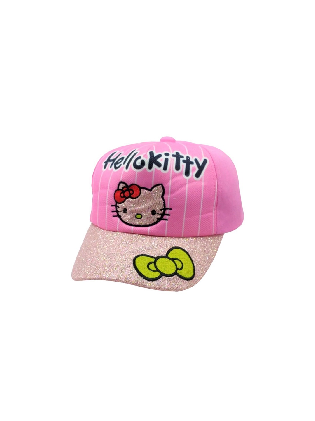 

Zacharias Kids Hello Kitty Printed Cotton Visor Cap, Pink
