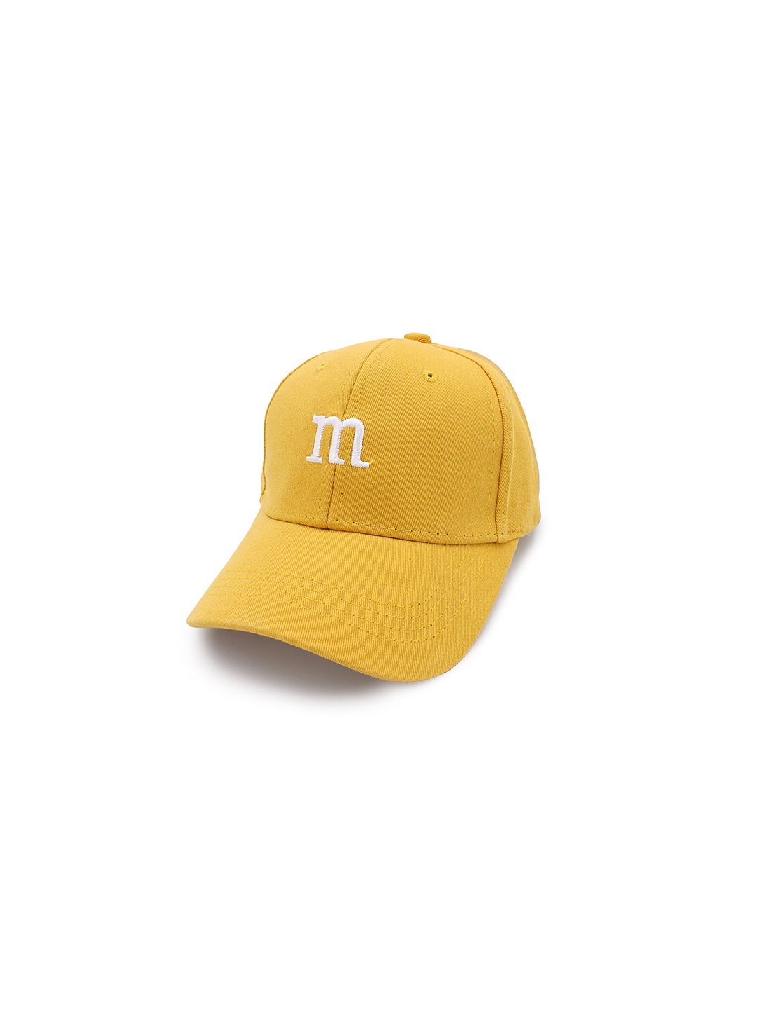 

JENNA Kids Embroidered Cotton Baseball Cap, Yellow