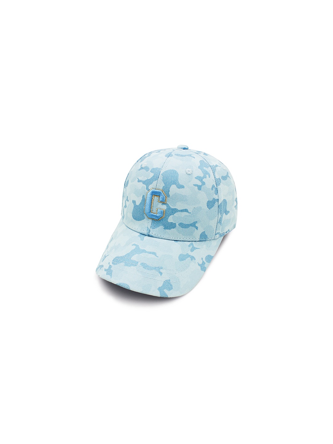 

JENNA Boys Printed Cotton Baseball Cap, Blue