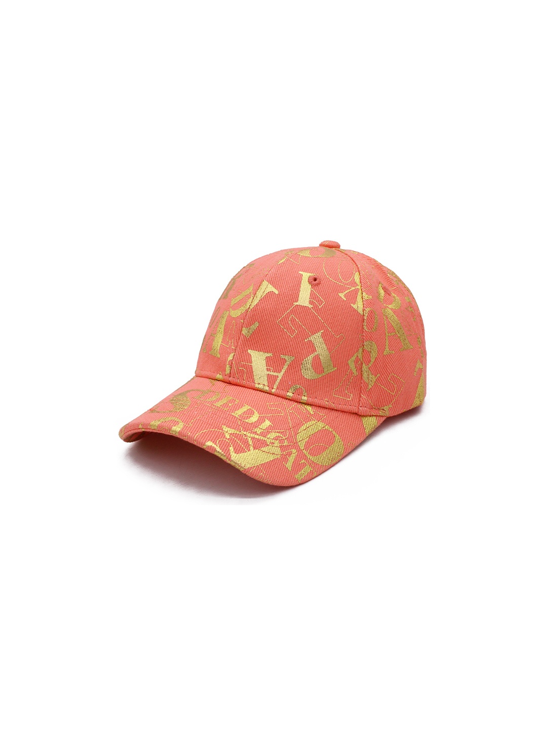 

JENNA Boys Printed Cotton Baseball Cap, Orange