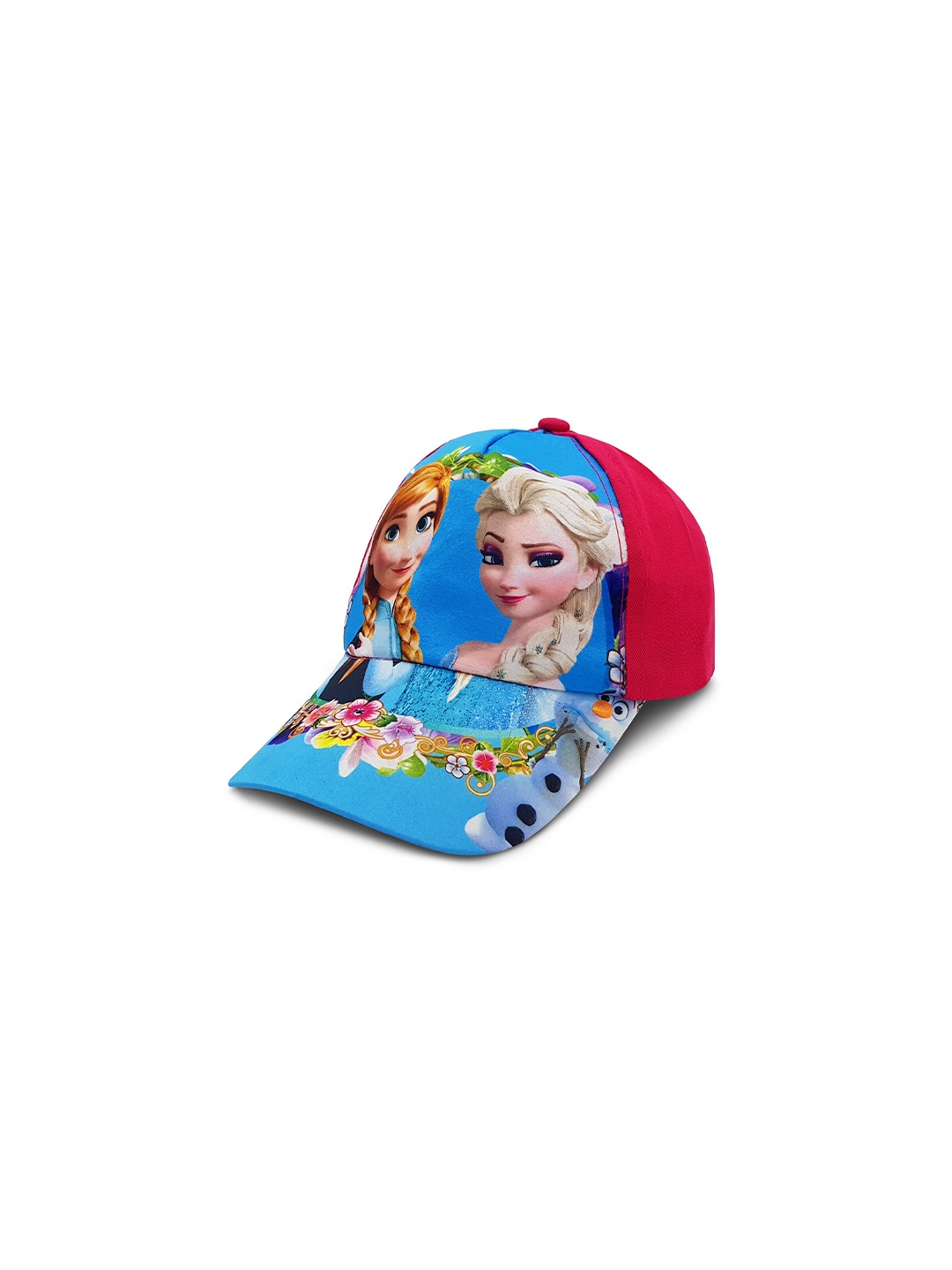 

JENNA Unisex Kids Pink & Red Printed Baseball Cap