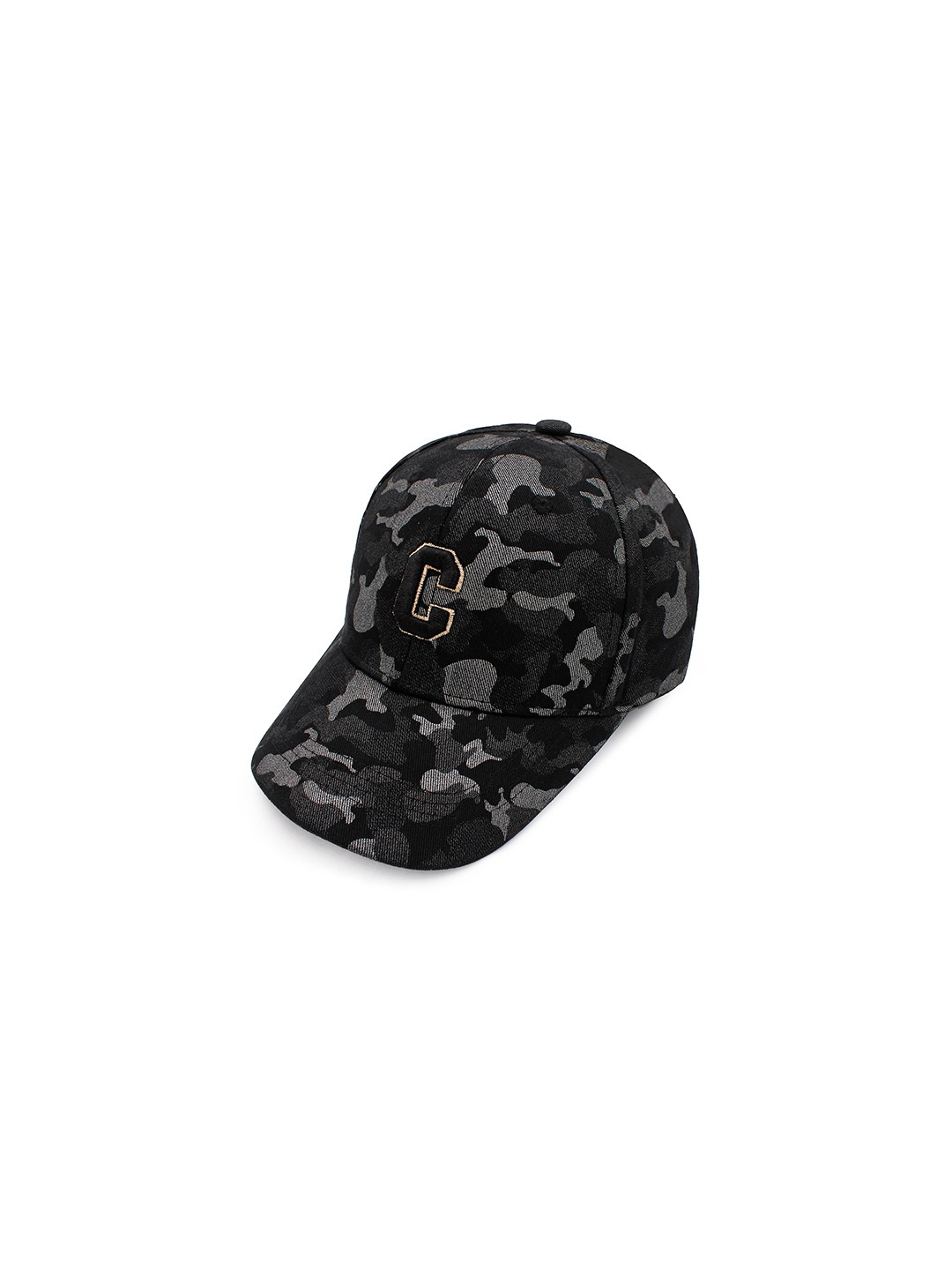 

JENNA Boys Black & Grey Printed Baseball Cap