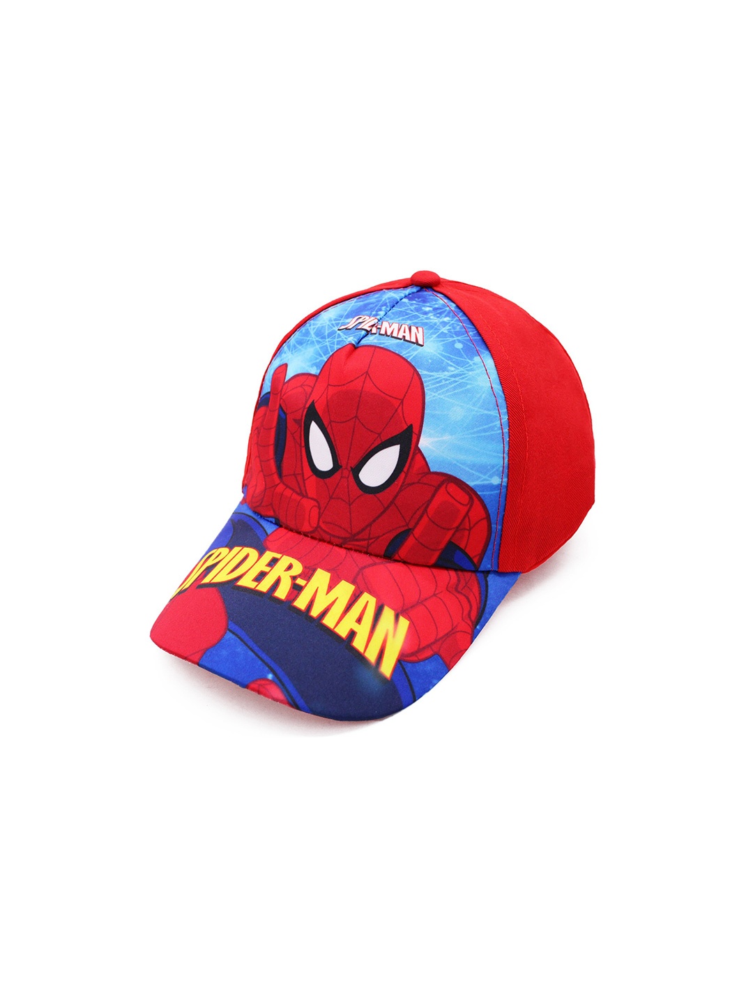 

JENNA Boys Red & Blue Printed Baseball Cap