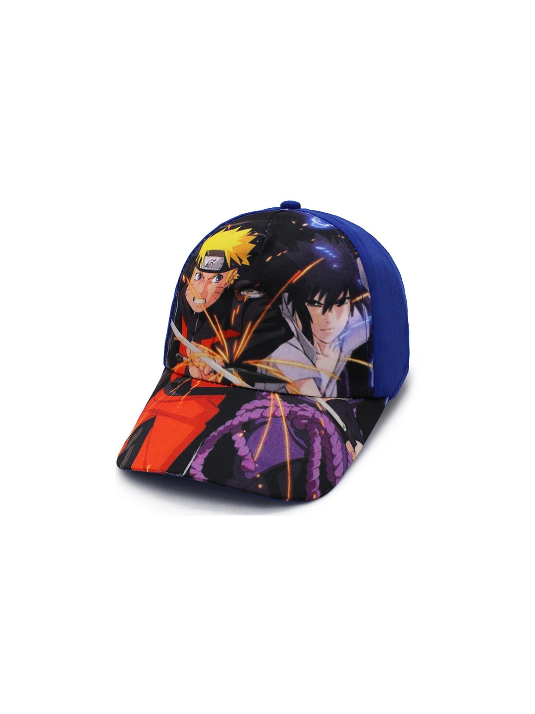 

JENNA Boys Naruto Printed Baseball Cap, Blue