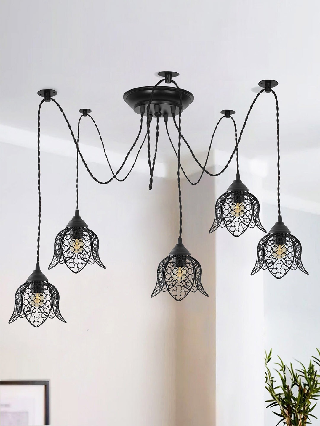 

Homesake Black Pendant Ceiling Lamp