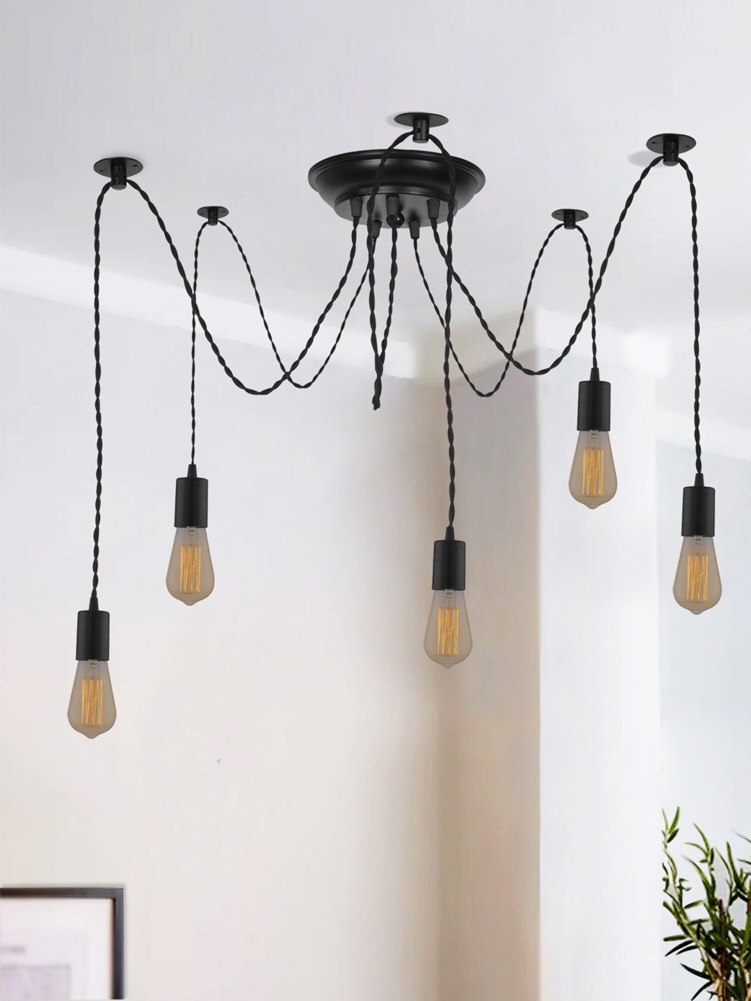 

Homesake Black Pendant Ceiling Lamp
