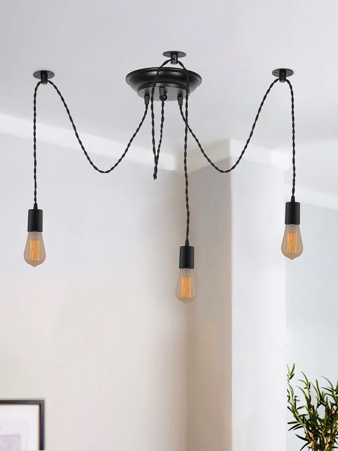 

Homesake Black Pendant Ceiling Lamp